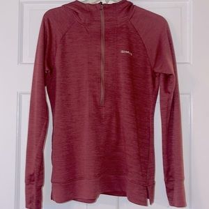 Simms lightweight bug and water resistant half zip pullover